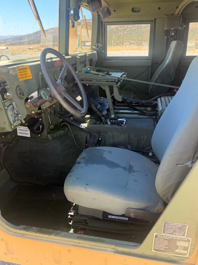 2001 Am General M1025a2 Hmmwv with Winch