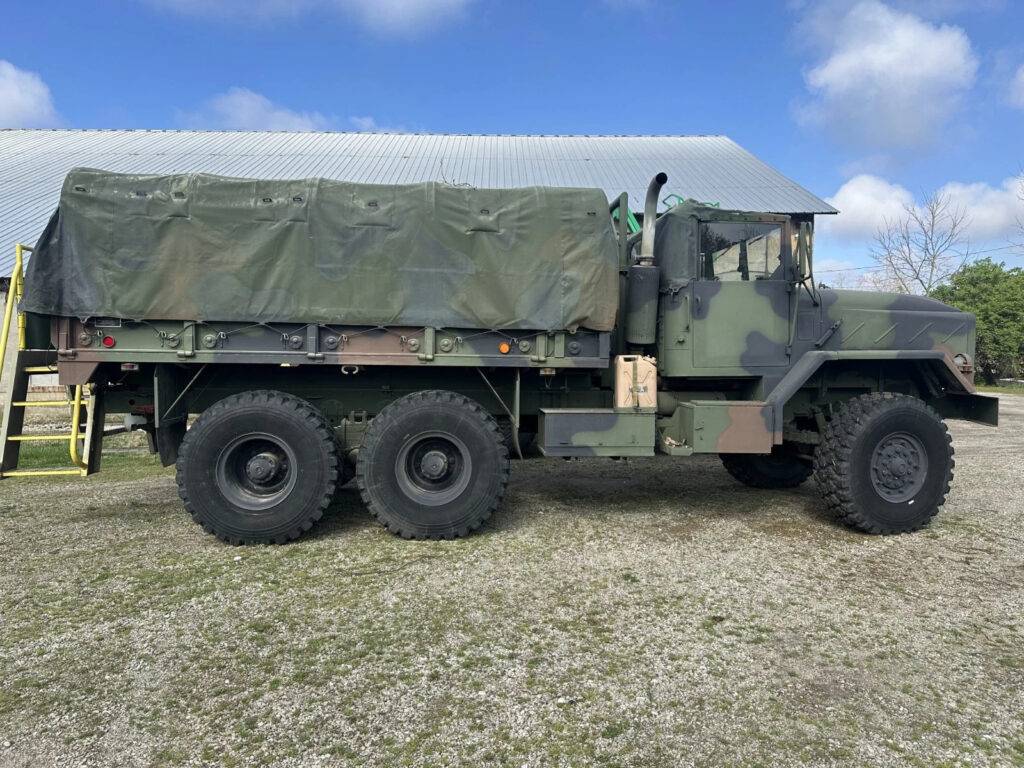 Am General 5 Ton Military Troop Transport Cargo Truck