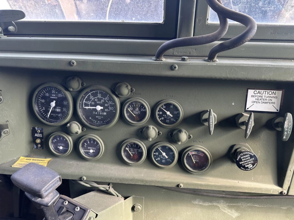 Am General 5 Ton Military Troop Transport Cargo Truck