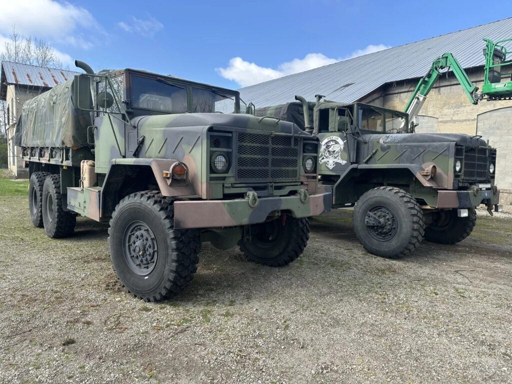 Am General 5 Ton Military Troop Transport Cargo Truck