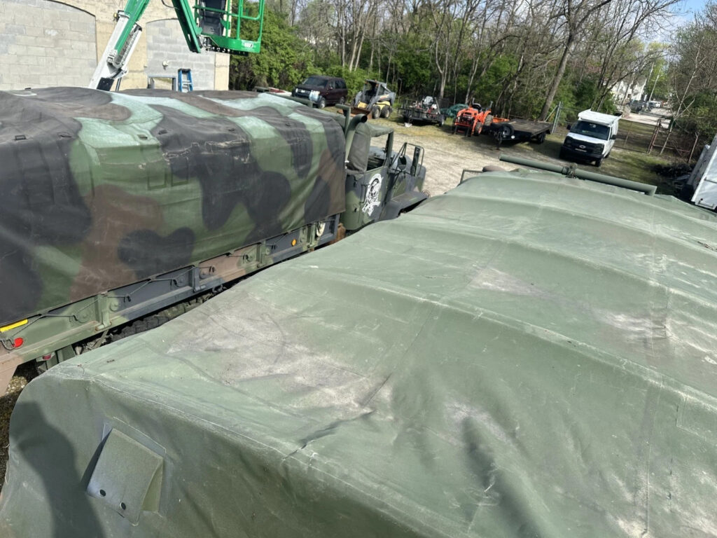 Am General 5 Ton Military Troop Transport Cargo Truck