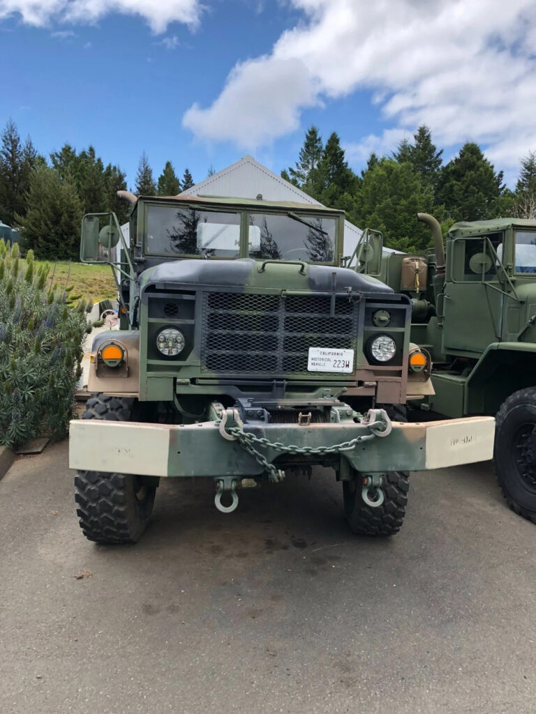 M925a 1988 5 ton Truck Cargo with 2 Lb line pull Winch