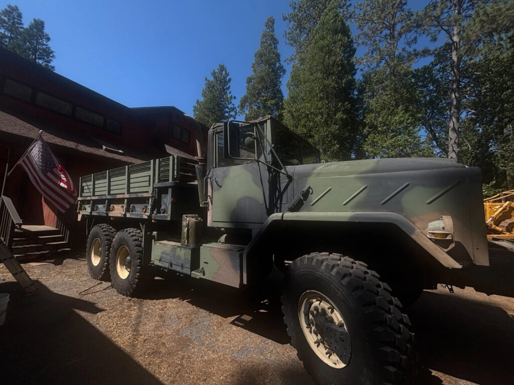 M925a 1988 5 ton Truck Cargo with 2 Lb line pull Winch