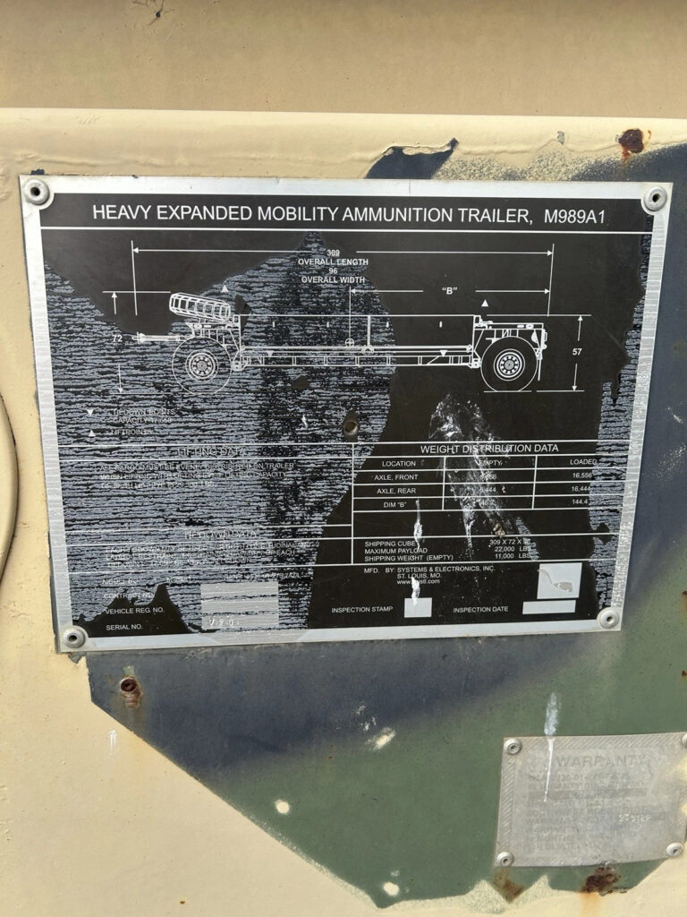 Military Trailer