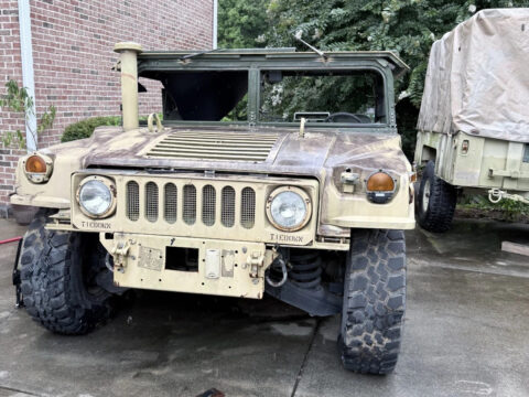 *running* M1152 Rev B Hmmwv, Humvee 6.5L Turbo w/ OD (4 Speed) Military Vehicle for sale