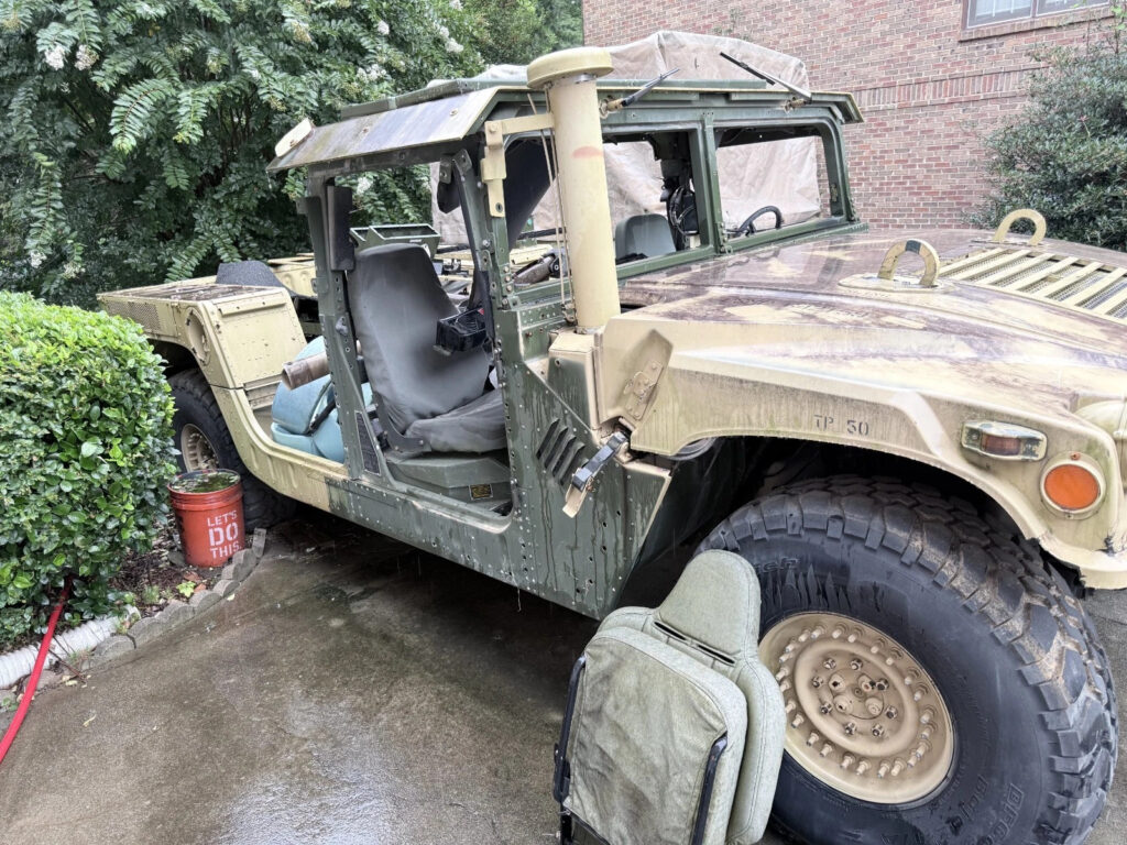 *running* M1152 Rev B Hmmwv, Humvee 6.5L Turbo w/ OD (4 Speed) Military Vehicle