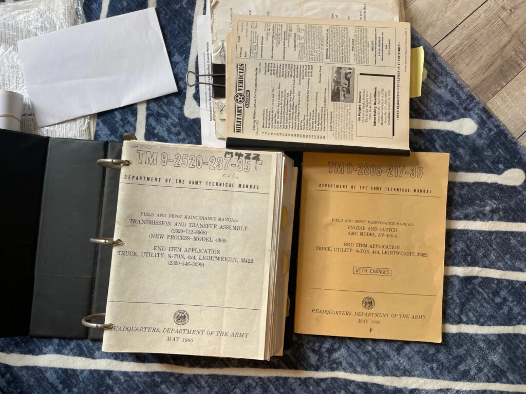 1962 AmC M422a1 Mighty Mite USMC 4×4 – Runs & Drives Manuals Records FL