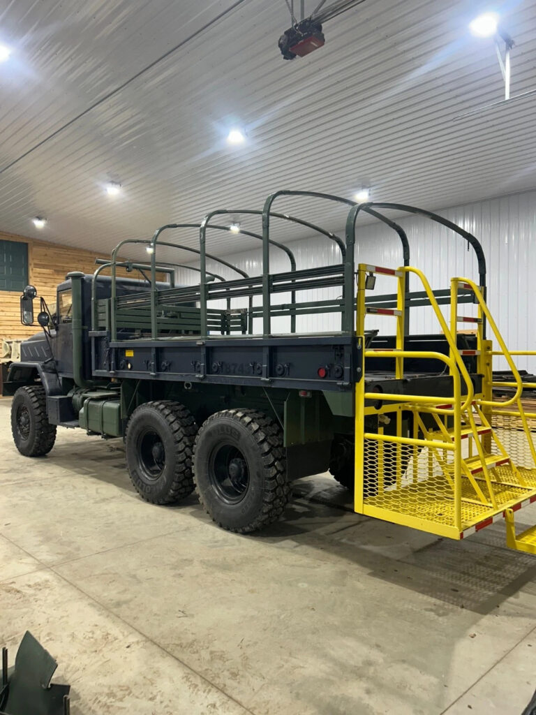 1991 BMY M923a2 High Water Rescue 6×6 Truck 8.3 Cummins Turbo Diesel