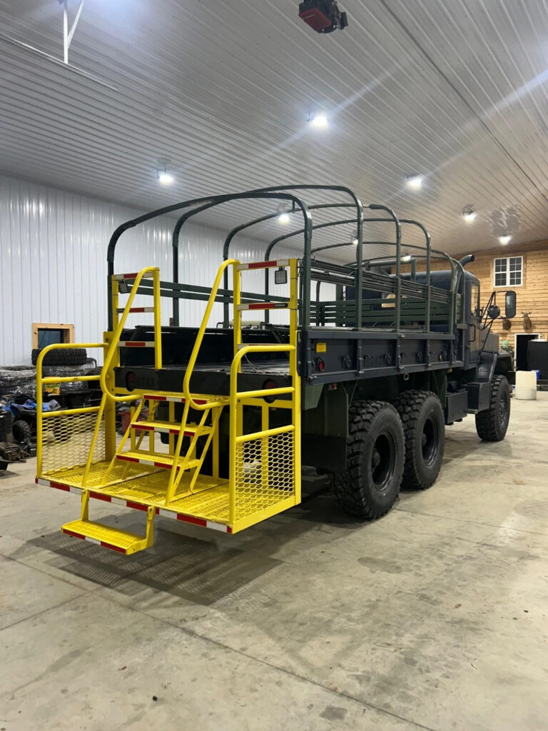 1991 BMY M923a2 High Water Rescue 6×6 Truck 8.3 Cummins Turbo Diesel