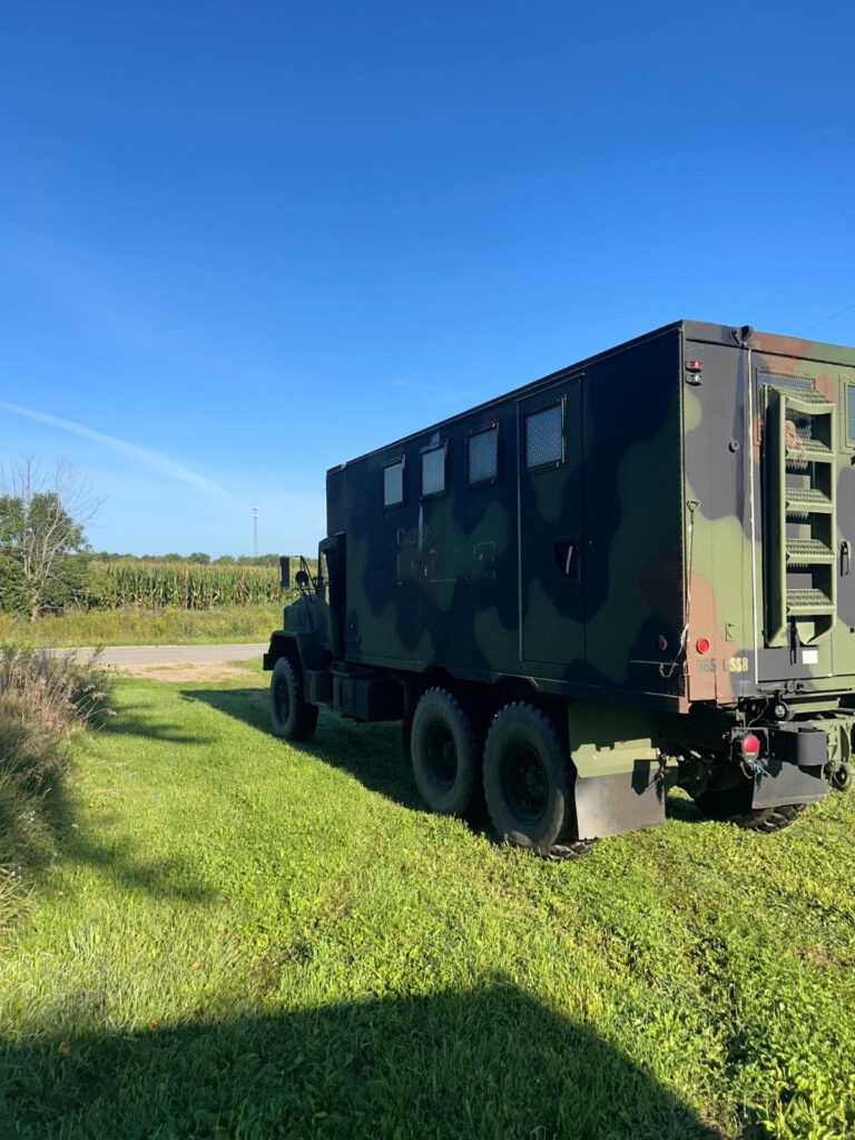 1991 BMY M934a2 Expandable van 6×6 Truck Low Miles Overland Camper Cummins