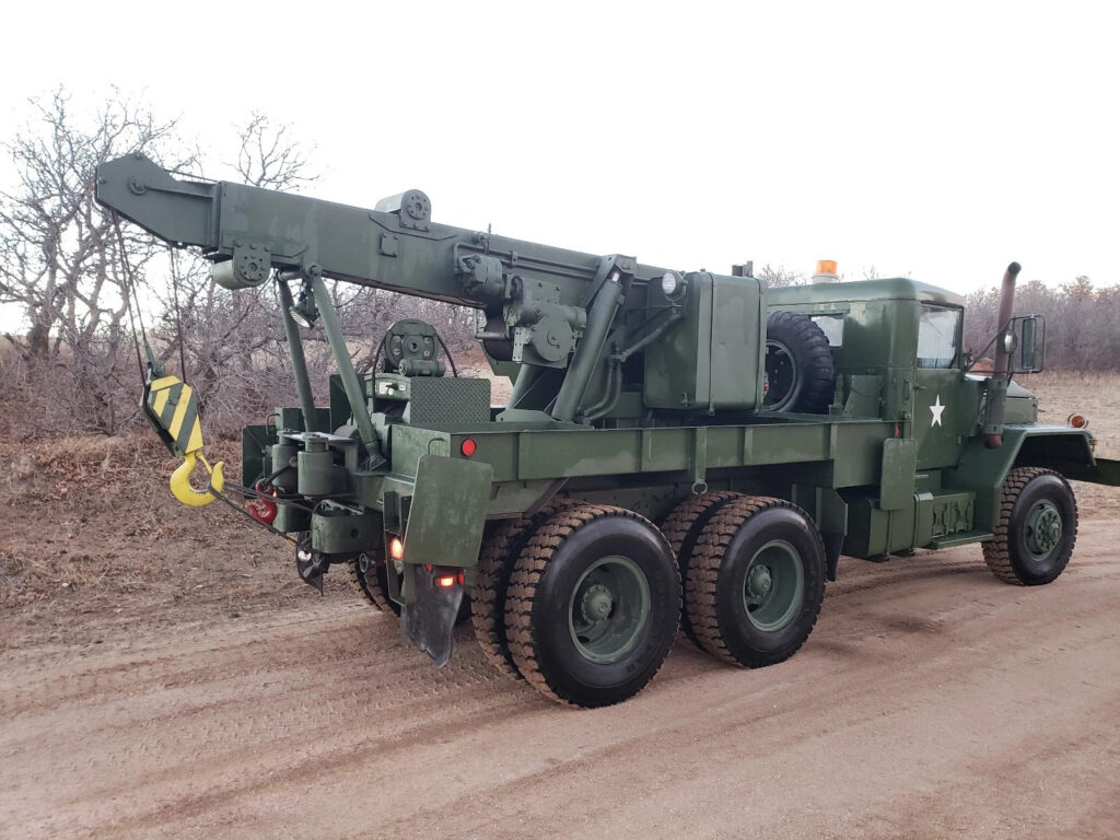 1970 Am General M816 6×6 Refurbished Crane Truck Wrecker w/ Cummins Diesel