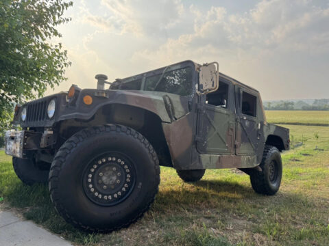 1988 Am General M1038 Hmmwv Humvee 6.2 Diesel 4×4 IL Title Street Legal for sale