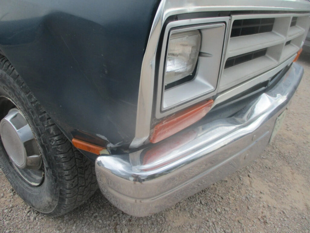 1989 Dodge D250 Ram Pickup Truck, Ex-Usaf Air Force V8, Runs/stops