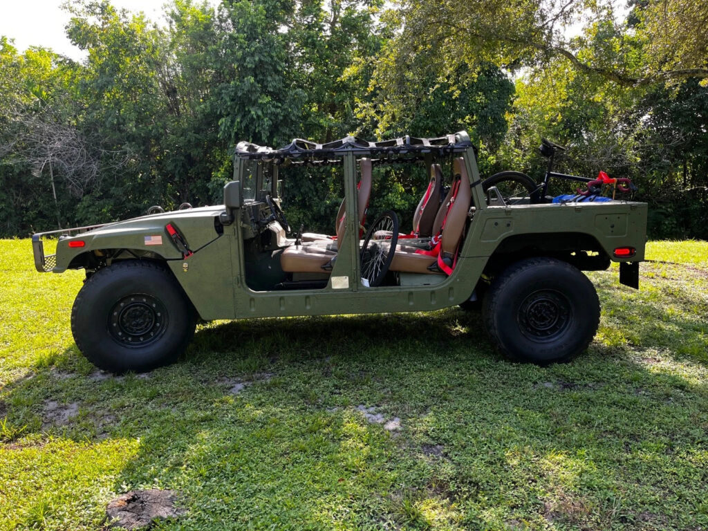 1994 Am General M998 Hmmwv Humvee 42K Miles 4×4 Florida Title Green